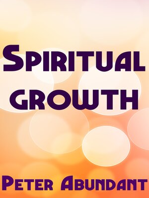cover image of Spiritual Growth